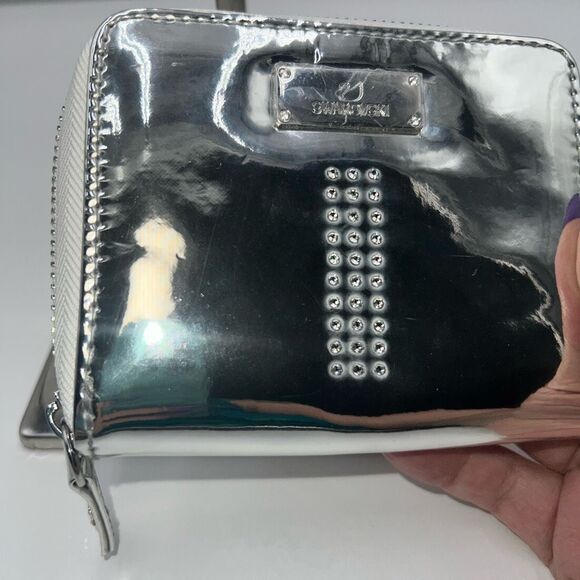 Swarovski Metallic and Crystal Small Wallet - Picture 7 of 10